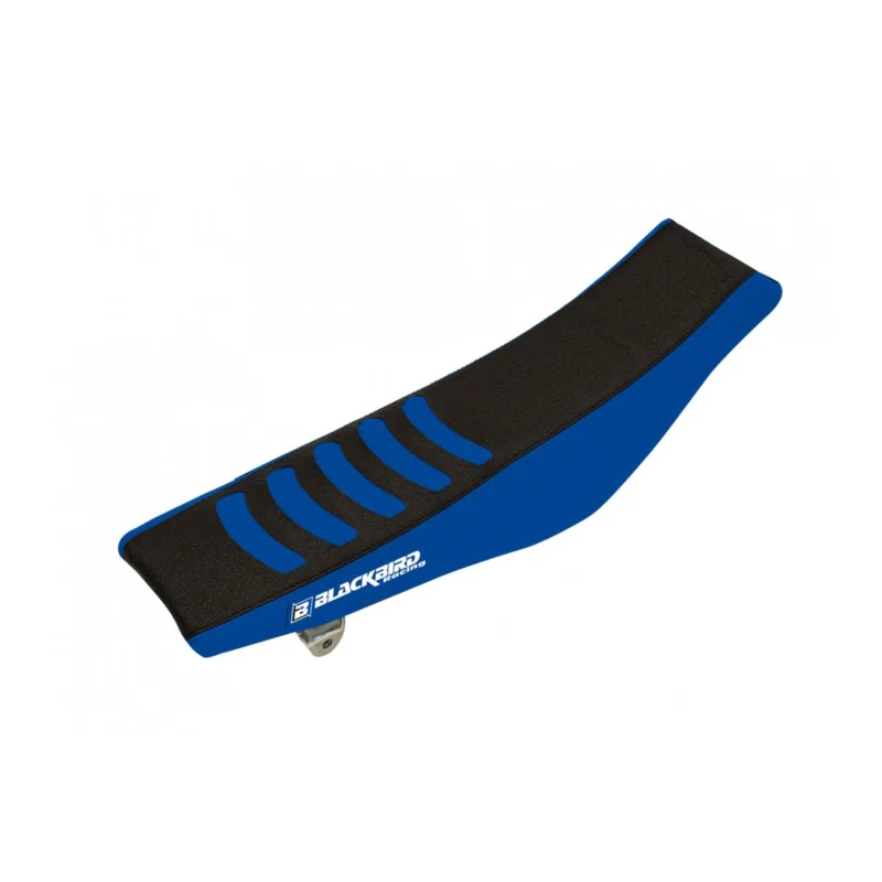 [ Blackbird Racing ] Housse de Selle Double Grip 3 Yamaha YZ-F 450 10-13, Noir/Bleu Olcsó