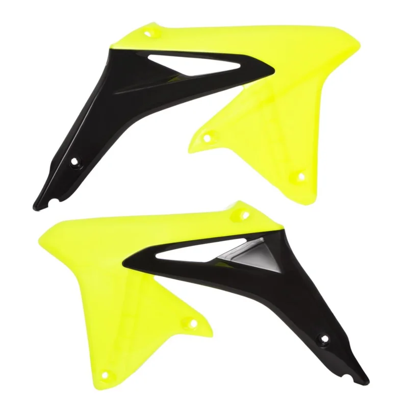 Azonnal elérhető [ Acerbis ] Ouie de Radiateur Suzuki RMZ 450 08-17, Neon Jaune/Noir