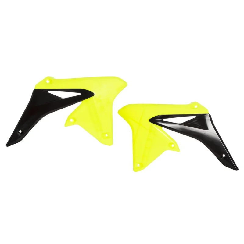 Azonnali szállítás [ Acerbis ] Ouie de Radiateur Suzuki RMZ 250 10-17, Neon Jaune/Noir