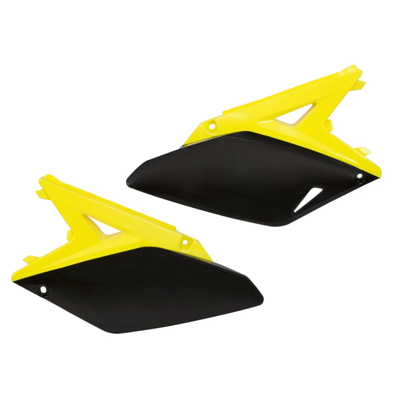 Akció [ Acerbis ] Plaques Latérales Suzuki RMZ 250 10-18, Jaune/Noir