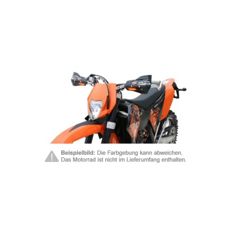 [ Zeta ] Remplacement pour Protège Mains Armor Avec clignotant intégré, Blanc - XC Flasher Protector Legjobb ár