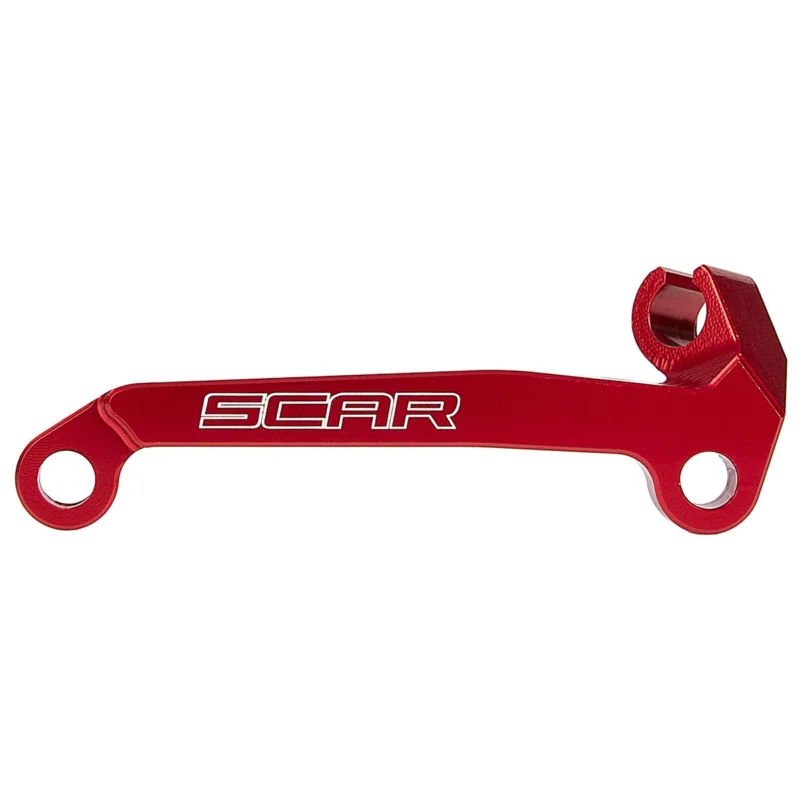 Gyors kiszállítás [ SCAR ] Guide Câble d‘Embrayage Kawasaki KXF 450 06-15, Rouge
