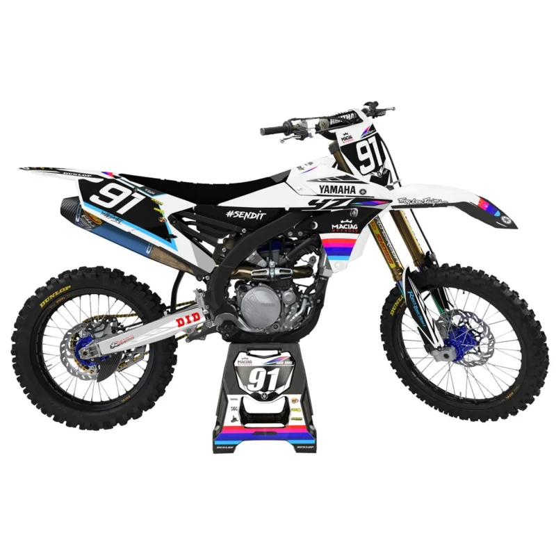 [ Maciag Offroad ] Kit Déco Race 9 Yamaha YZ 250F 14-18 Alacsony ár