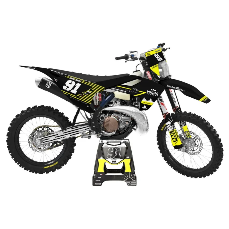 [ Maciag Offroad ] Kit Déco Race 18 Husqvarna TE 300i 18-19 Gyors szállítás
