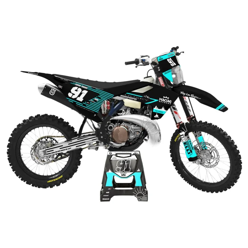 [ Maciag Offroad ] Kit Déco Race 19 Husqvarna TE 300i 18-19 Gyors szállítás