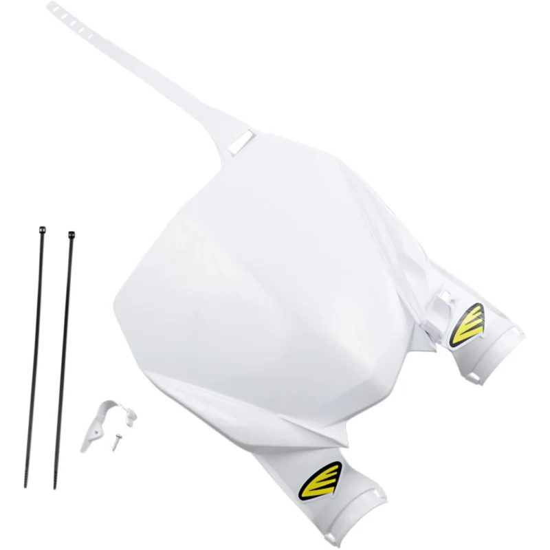[ Cycra ] Plaque Avant Stadium Yamaha YZ 250F 19-,YZ 450F 18-, Blanc Outlet
