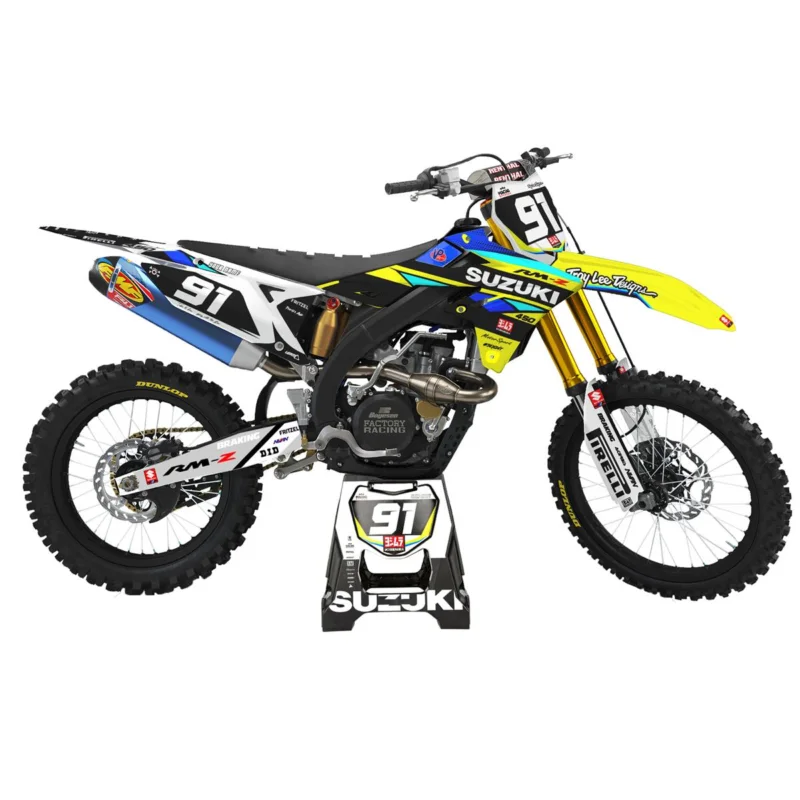 [ Maciag Offroad ] Kit Déco Race 11 Suzuki RMZ 450 18- Expressz kézbesítés