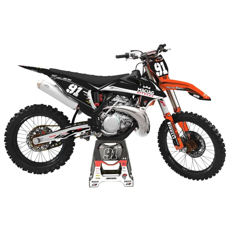 Népszerű [ Maciag Offroad ] Kit Déco Race 17 KTM SX 250 19-