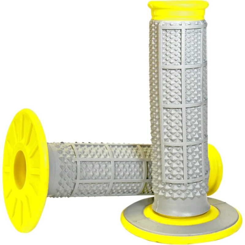 Szuper akció [ Renthal ] Poignées Dual Compound Tapered Grey/Yellow