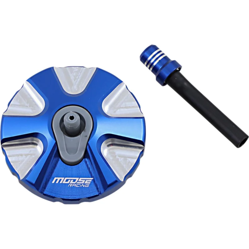 Árengedmény [ Moose Racing ] Bouchon de Reservoir Husaberg TE/FE 09-14, Husqvarna TE/FE 14-20, Bleu