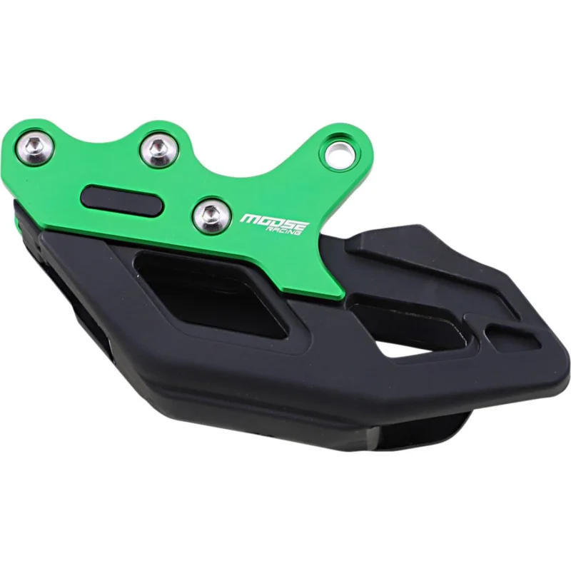 [ Moose Racing ] Guide Chaîne MR-1 Kawasaki KXF 250 09-20, KXF 450 09-18, Vert Kihagyhatatlan ajánlat