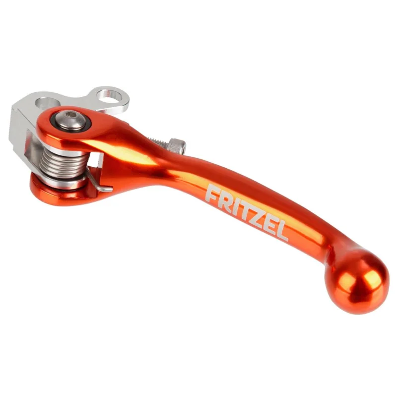Szuper akció [ FRITZEL ] Levier d‘Embrayage Kuppelmeister KTM SX/EXC 125 -03, SX/EXC 250 -02, Aluminium, Réglable, Orange