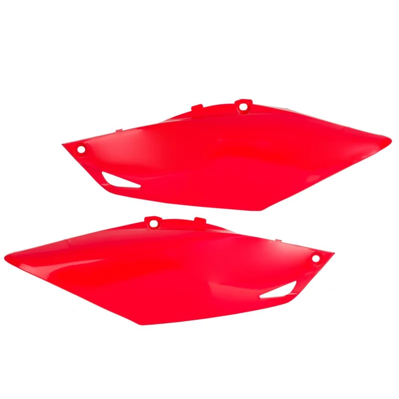 Végkiárusítás [ Acerbis ] Plaques Latérales Honda CRF 250 14-17, CRF 450 13-16, Rouge