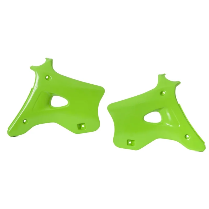 Népszerű [ Acerbis ] Ouie de Radiateur Vert, Kawasaki KX 125/250 95-98