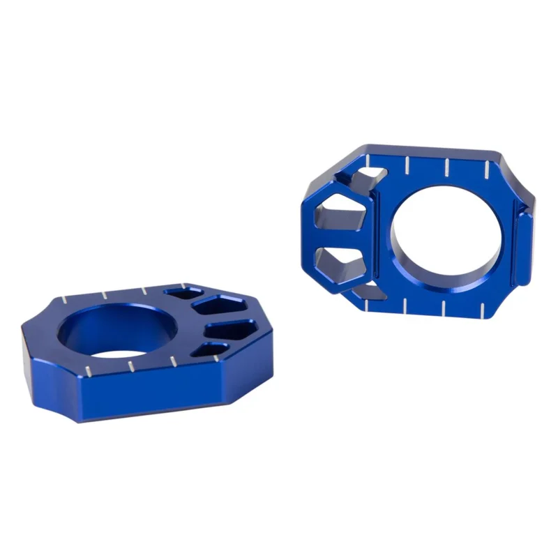 Alacsony ár [ Zeta ] Tendeur de Chaine Kawasaki KX 125/250, KXF 250/450, Suzuki RMZ 250/450, Bleu