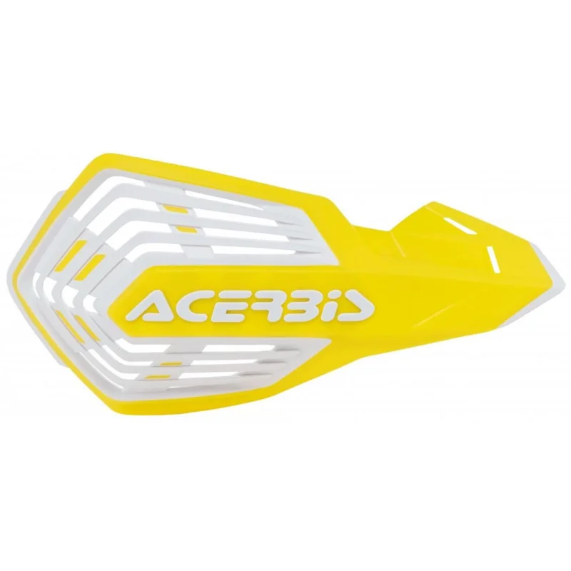[ Acerbis ] Protège Mains X-Future Jaune/Blanc, Kit de Montage inclus Biztonságos vásárlás