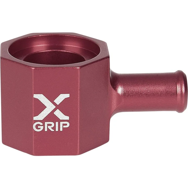 [ X-Grip ] Pompe à carburant Raccordement KTM, Husqvarna, Gas Gas, Rouge Ne maradj le