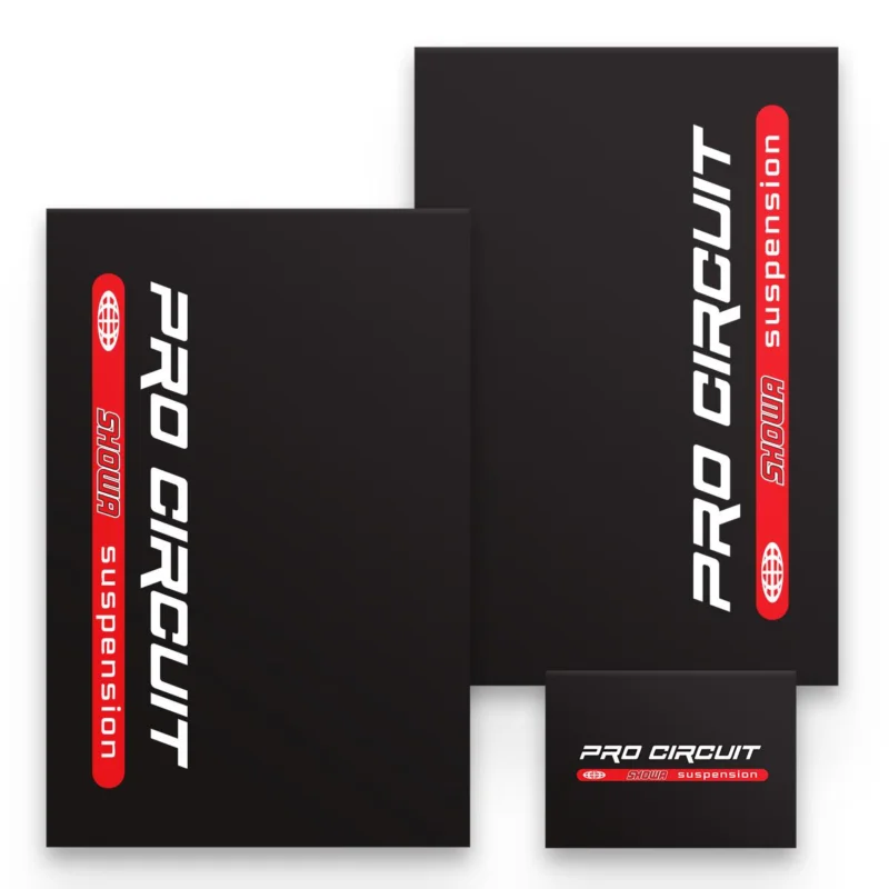 [ Maciag Offroad ] Autocollants de Protection de Fourche Showa Pro Circuit, Noir Bestseller