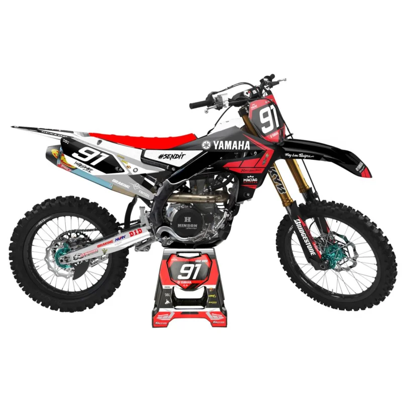 Azonnali szállítás [ Maciag Offroad ] Kit Déco Race 19 Yamaha YZ 250F 19-23