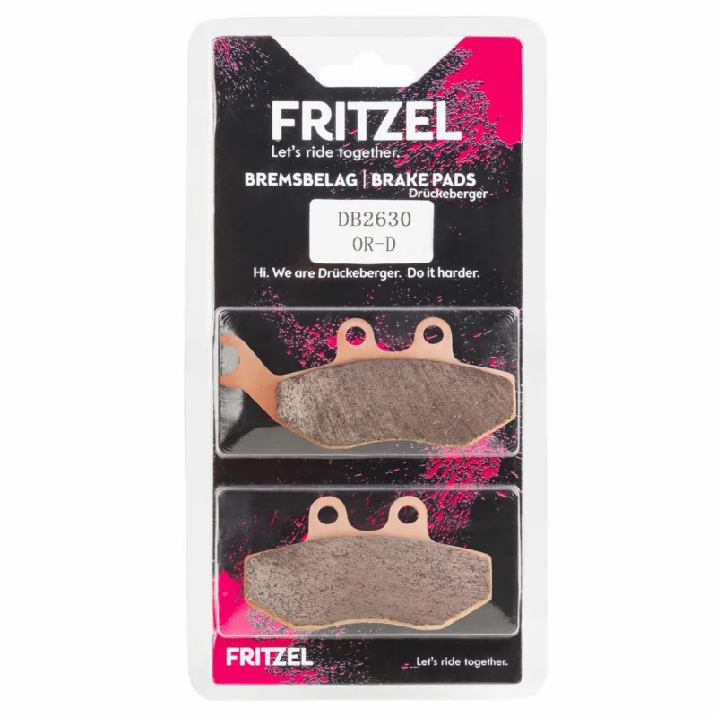 Alacsony ár [ FRITZEL ] Plaquettes de Frein Drückeberger - Race Beta RE 125 4T 09-10, 11-20, Avant