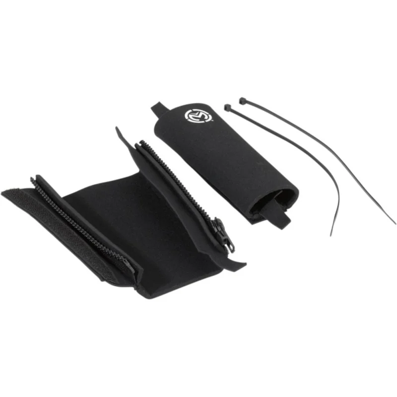 [ Moose Racing ] Soufflets de Fourche avec Zip jusqu‘à 85 ccm, Neoprene, Noir Csak ma
