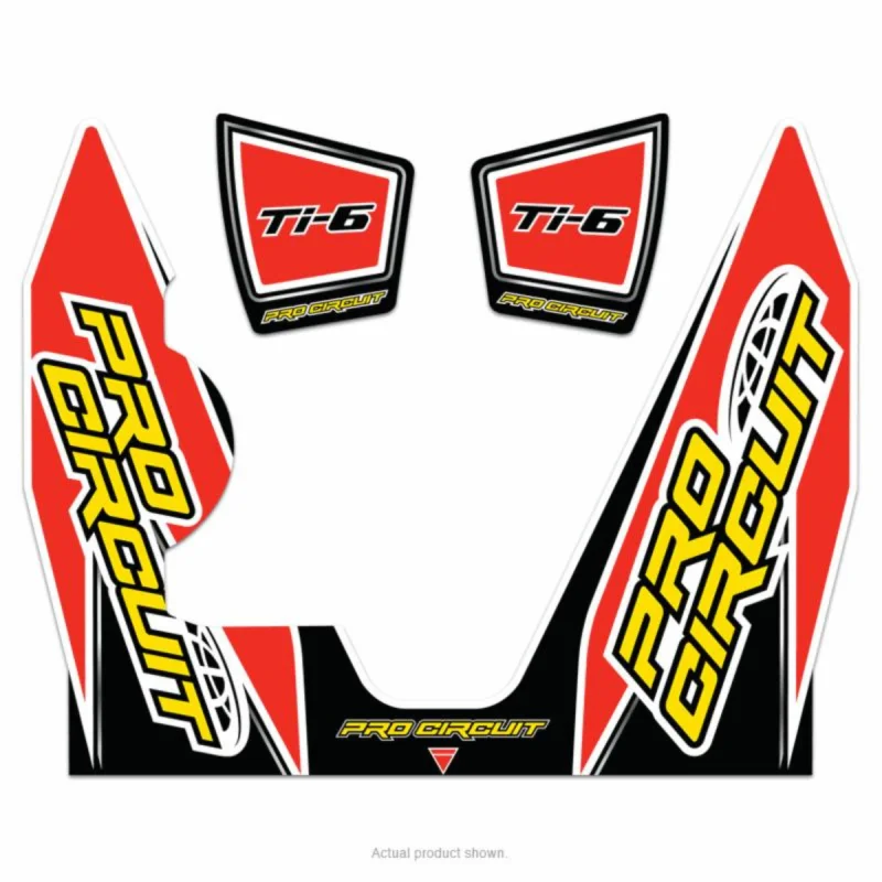 [ Pro Circuit ] Sticker Silencieux pour TI-6, Yamaha YZ-F 450 Akciós ár