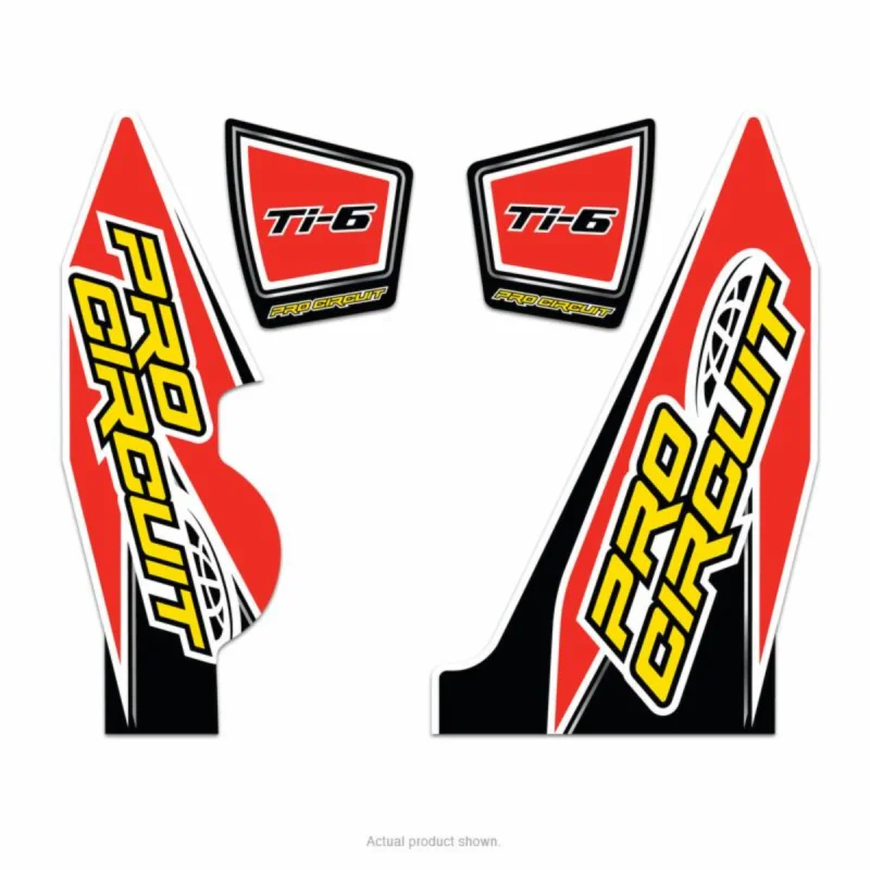 Kiárusítás [ Pro Circuit ] Sticker Silencieux pour TI-6, Yamaha YZ-F 250
