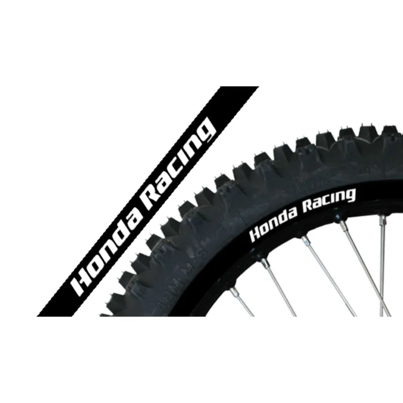 [ Blackbird Racing ] Déco de Jantes fit 18 Pouces/19 Pouces, Honda Racing Black Szuper akció