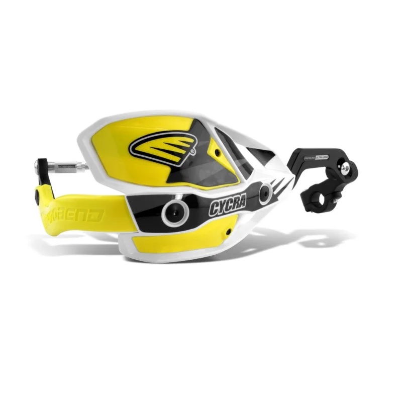 Vásárlói kedvenc [ Cycra ] Protège Mains Ultra Probend CRM pour Guidon 28.6 mm, Blanc/Gelb