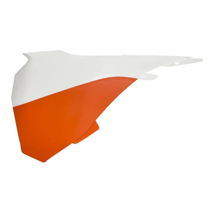 [ Acerbis ] Cache de la Boîte à Air Orange/Blanc, KTM SX 85 13-17 Korlátozott ajánlat