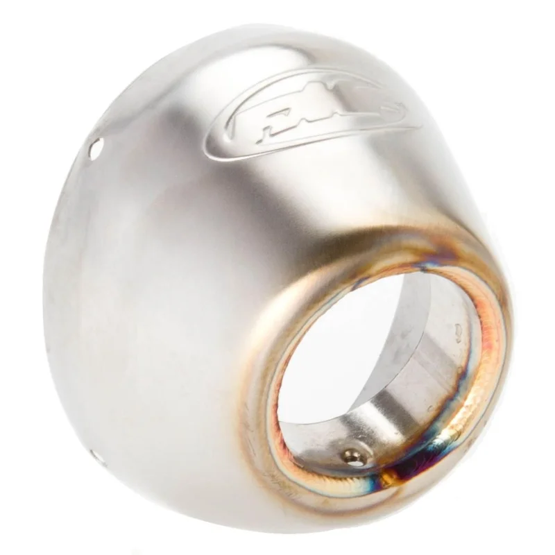 [ FMF ] Bouchon d‘Échappement Q4 Acier Inox, coupe droite Bestseller