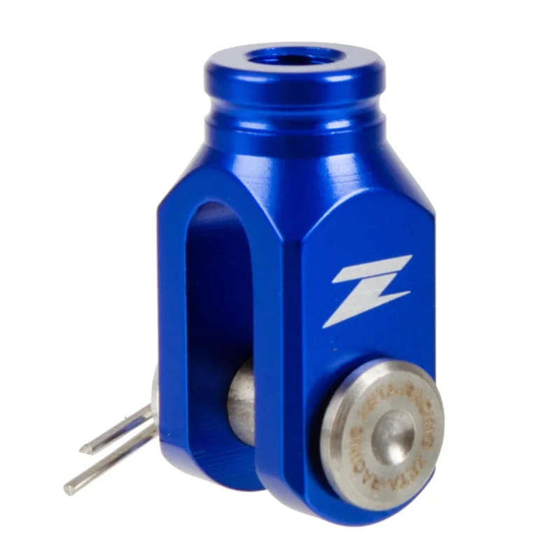 Utolsó esély [ Zeta ] Pivot de réglage des Freins Arrière Kawasaki KX 80/85/100/125/250, Suzuki RM 80/85/125/250, RMX 250, DRZ 400, Bleu