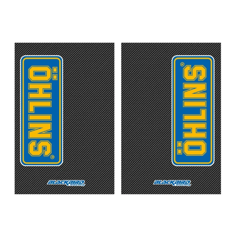 [ Blackbird Racing ] Autocollants de Fourche Öhlins Carbone Vedd meg online