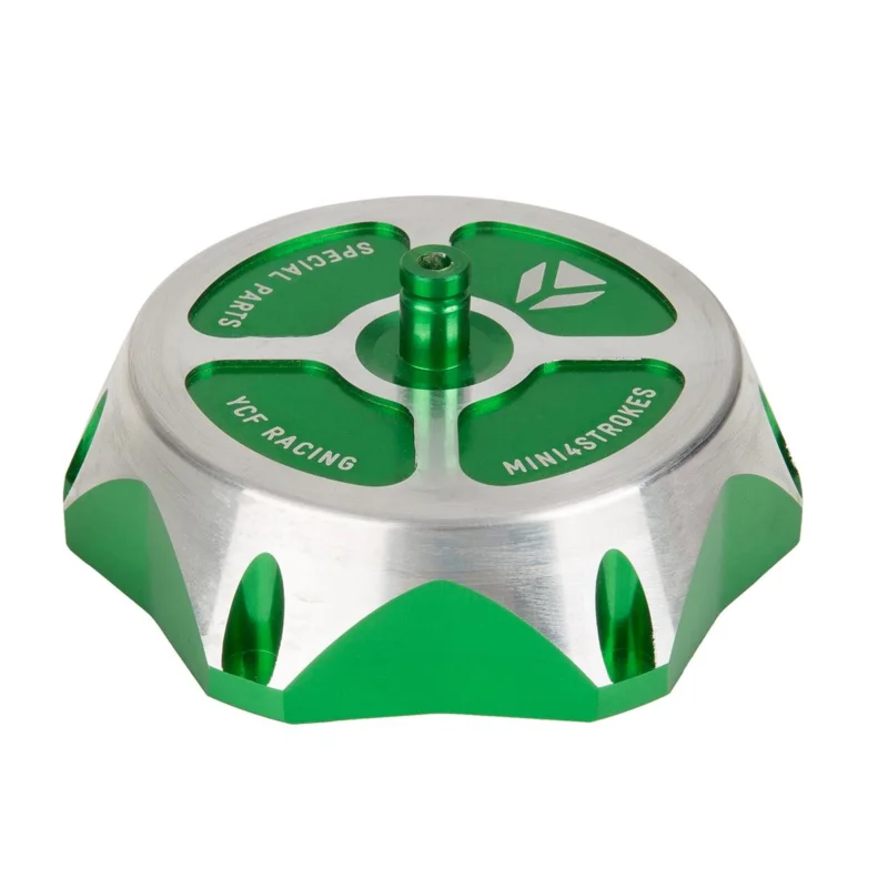 Azonnal elérhető [ YCF ] Bouchon de Reservoir Green, Aluminium