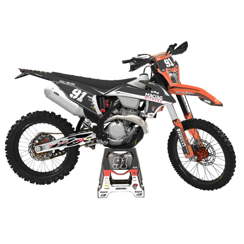 [ Maciag Offroad ] Kit Déco Race 17 KTM EXC-F 350 20- Legjobb ár