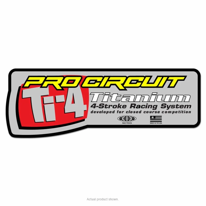 [ Pro Circuit ] Sticker Silencieux pour TI-4GP, TI-4 ‘08 Kiárusítás
