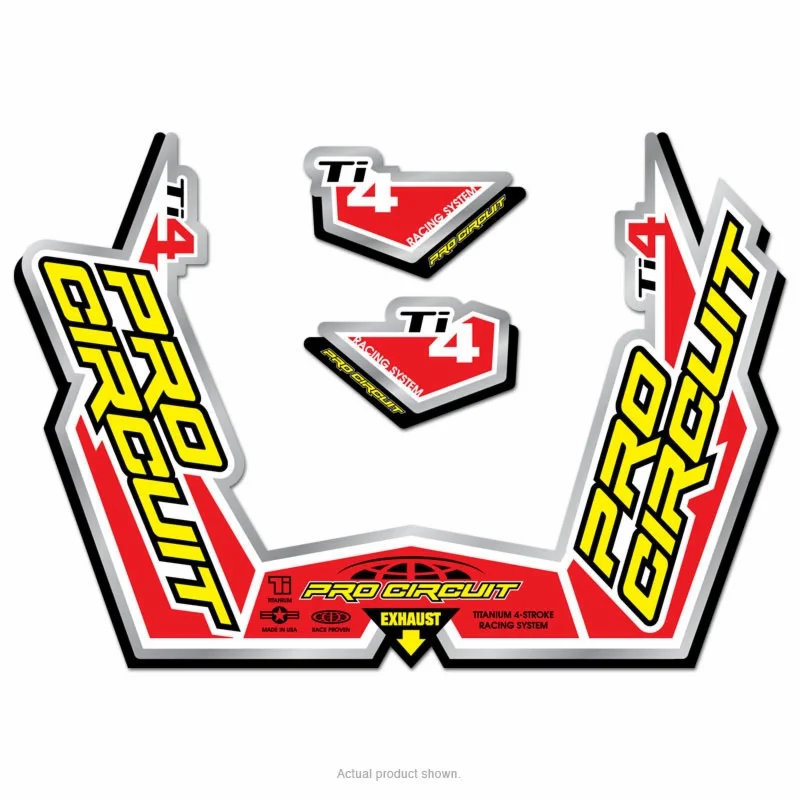 [ Pro Circuit ] Sticker Silencieux pour TI-4GP, 09-10 Utolsó esély