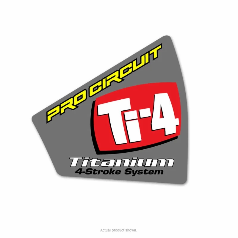 [ Pro Circuit ] Sticker Silencieux pour TI-4GP, TI-4 End Cap ‘08 Kedvezmény