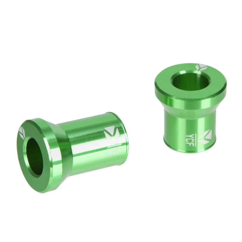 Szezonális akció [ YCF ] Kit Entretoises de Roue Vert, Aluminium, Ruoe Arrière