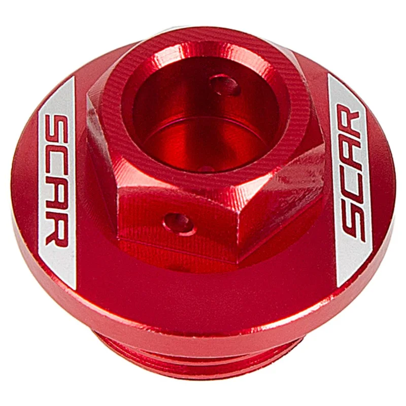 Rendeld meg most [ SCAR ] Bouchon de Remplissage d‘huile Rouge, Kawasaki/Suzuki