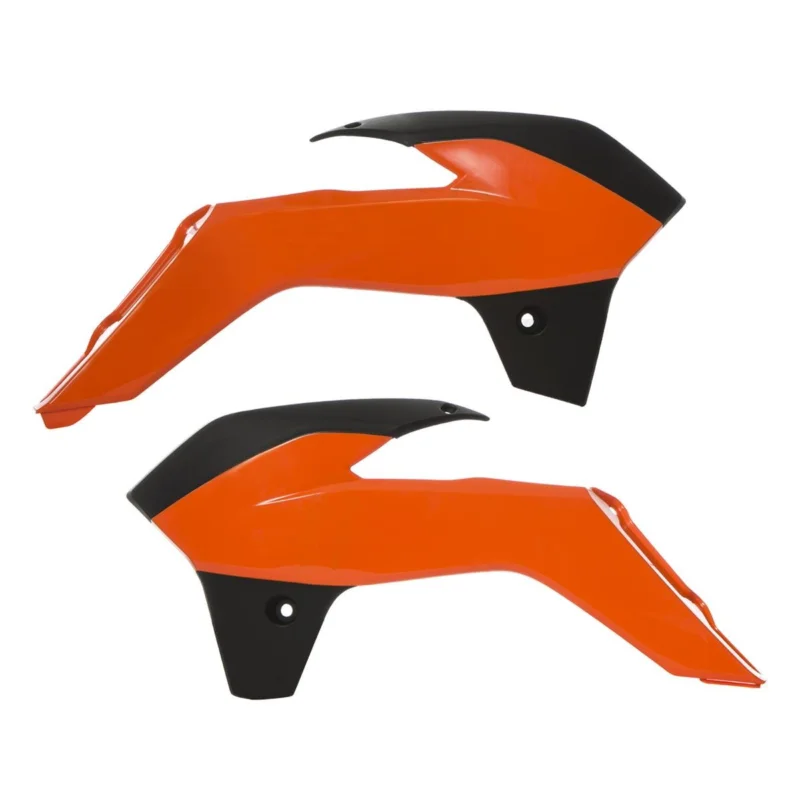 [ Acerbis ] Ouie de Radiateur KTM SX 85 13-17, Orange 16/Noir Ne maradj le