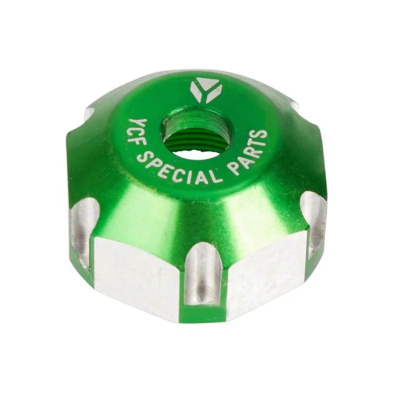 [ YCF ] Écrou de Colonne de Direction, Aluminium Vert Gyors kiszállítás