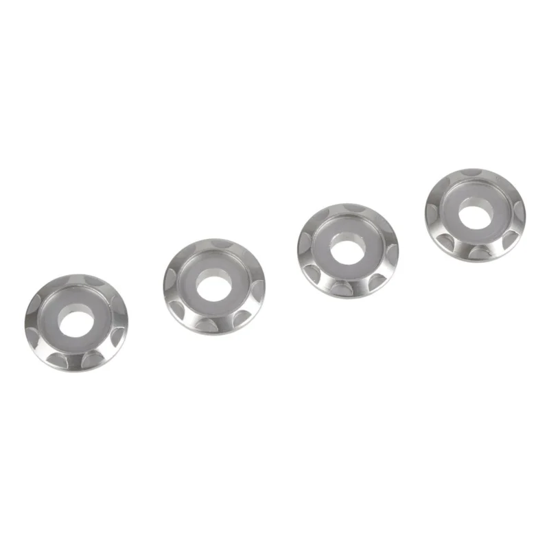 Csak ma [ DRC ] Entretoise en Aluminium Type11, Titane, Paquet de 4