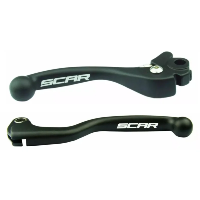 [ SCAR ] Set de Levier de Frein et d’Embrayage OEM-Typ Kawasaki KX65 00-, 85 01- / Suzuki RMZ 250 07-25, 450 05-25 Szezonális akció