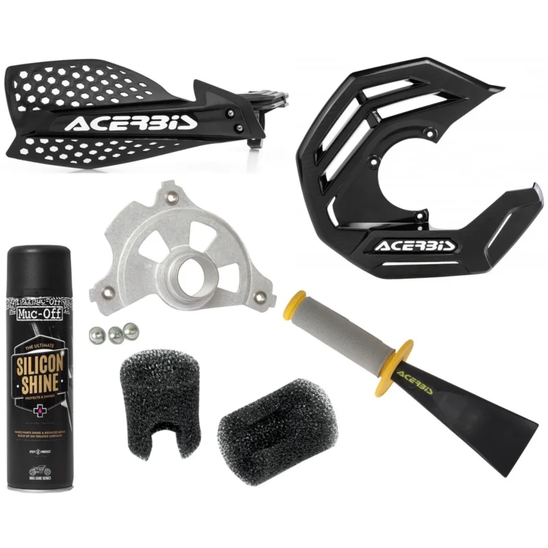 [ Acerbis ] Mousse Anti-Boue Kit Moto 6-tlg, Suzuki RMZ 250/450, Noir Ne maradj le