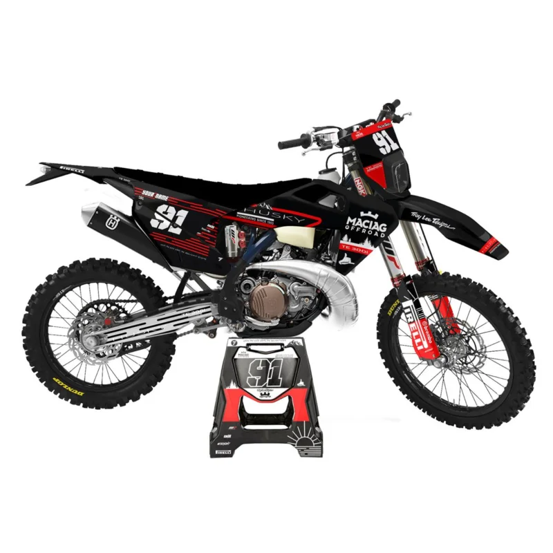 Vedd meg online [ Maciag Offroad ] Kit Déco Race 20 Husqvarna TE 300i 20-