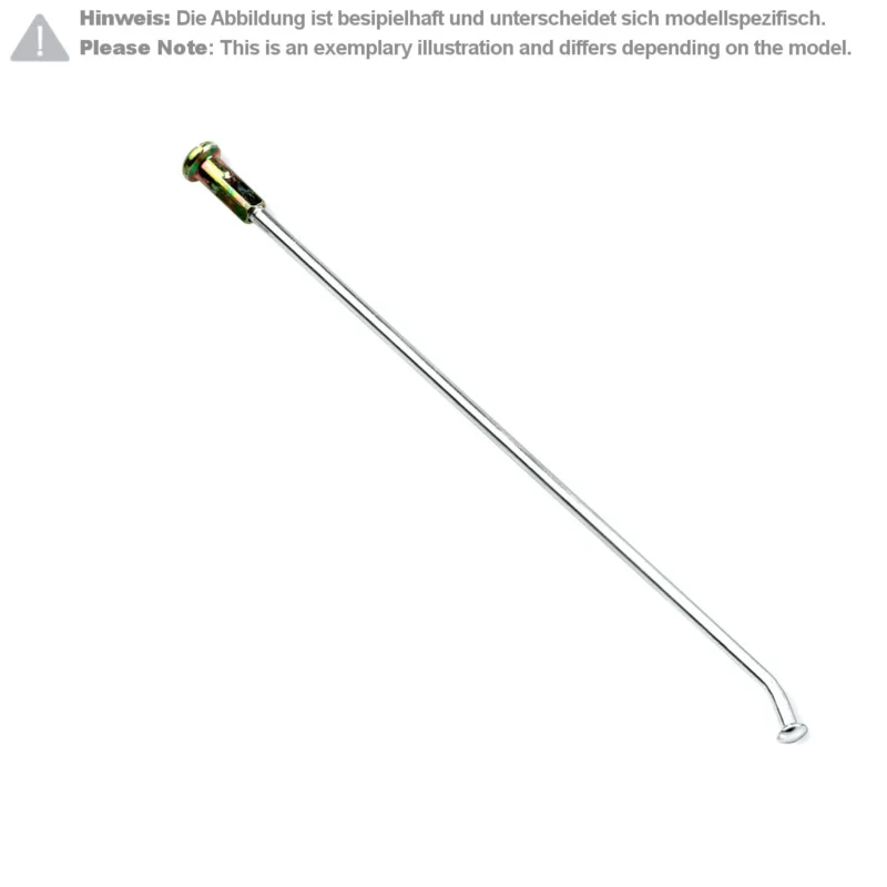 [ Moose Racing ] Rayon Ruoe Arrière, inner, chrome plated, 18 Pouces, Yamaha WR/WR-F, YZ/YZ-F Prémium