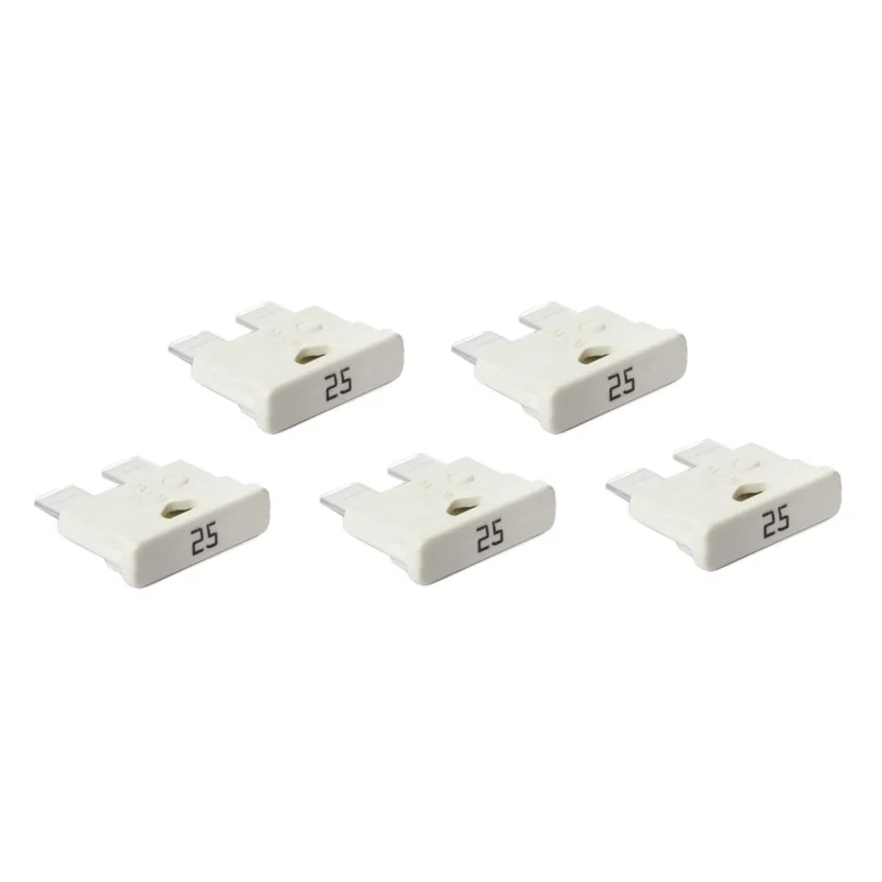[ Zanbaline ] Set de Fusibles Lames Midi 25 A, 5 Pieces Kedvezmény