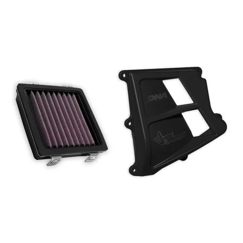 Vedd meg most Husqvarna Série Svartpilen (24–26) DNA Filtre à air et combinaison couvercle supérieur Stage 2 pour boîte à air Rok Bagoros P-KT3N24-S2-COMBO-ROK