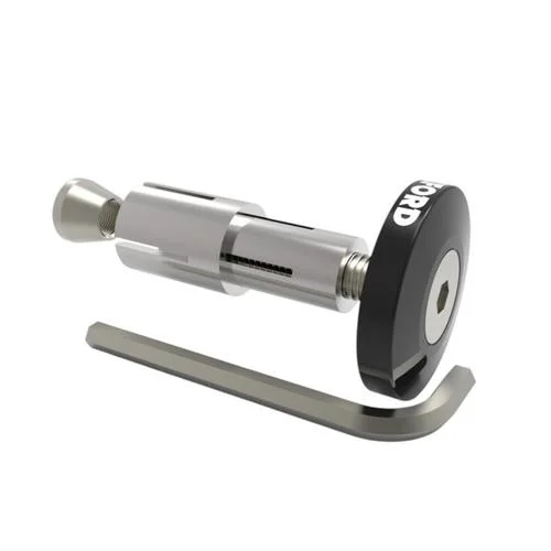 Azonnali szállítás Oxford Embouts de Guidon Moto 2 Aluminium CNC pour Guidon 22mm, Noir OX598